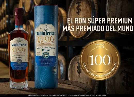 100 medallas de oro para Santa Teresa 1796