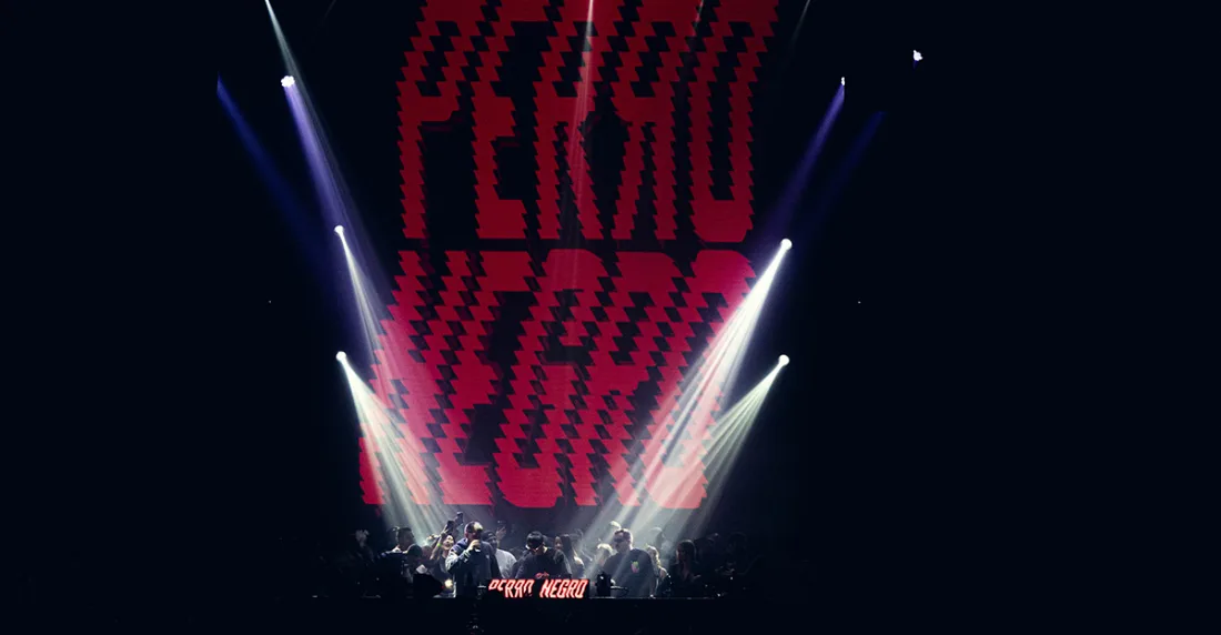 perro negro