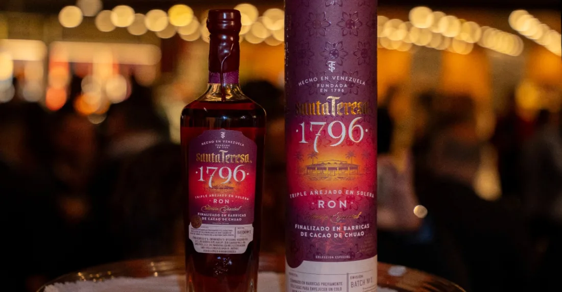 Ron Santa Teresa presenta su 1796 finalizado en barricas de cacao de Chuao