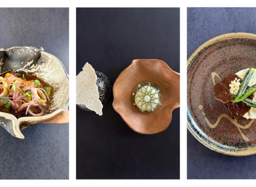 Pastel de chucho, arepa andina, rompecolchón y asado negro: esos son algunos de los platos que forman parte del menú venezolano de degustación que el restaurante Atrio acaba de estrenar en la ciudad de Sao Paulo, Brasil.