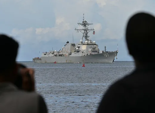 USS Gravely trinidad