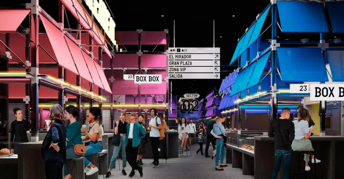 Bernabeu Market: el estadio del Real Madrid se convierte en un centro gastronómico