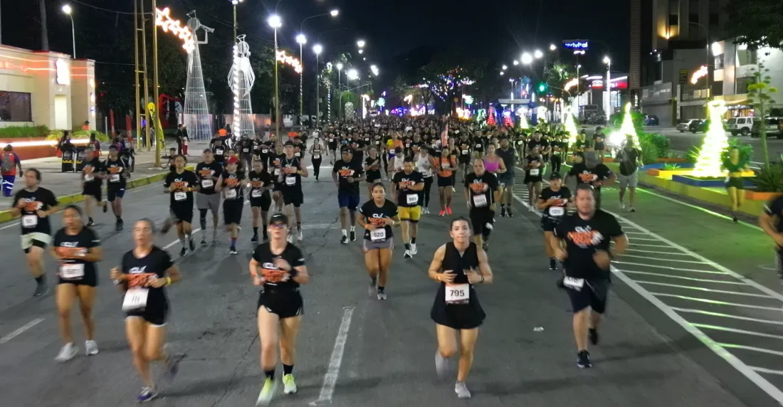 Valencia presenció la 4ta edición de la CLX Night Run