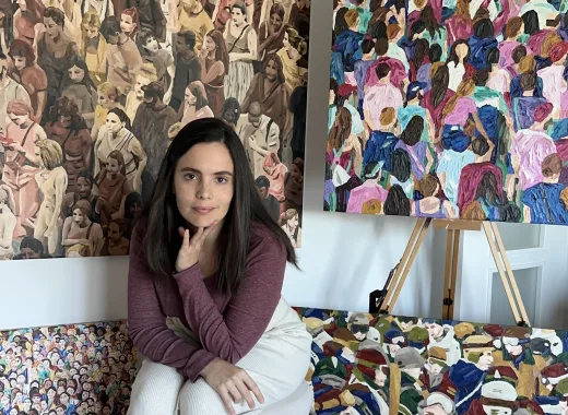 staré representando a Venezuela en exposición colectiva en el Museo Europeo de Arte Moderno (MEAM) de Barcelona en diciembre de 2025 y en Florencia (TIAC) en mayo 2026 con su Obra “La Foule – Edith Piaf” como parte de la exposición The MEAM Hall.