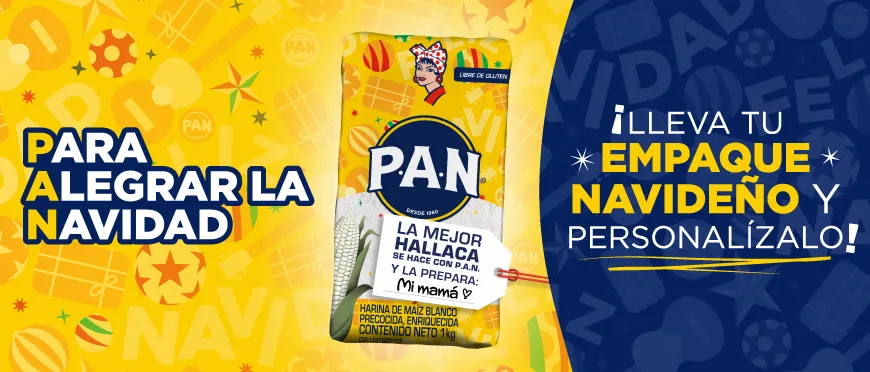 El nuevo empaque navideño de P.A.N. ensalza a las mejores hallacas