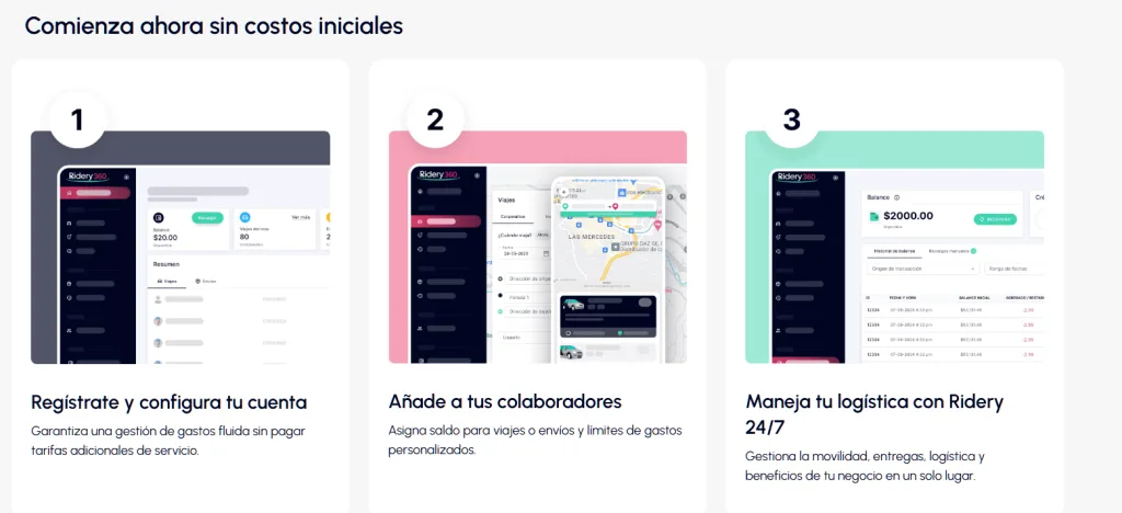 Ridery 360: la plataforma que engloba todo el ecosistema de la marca