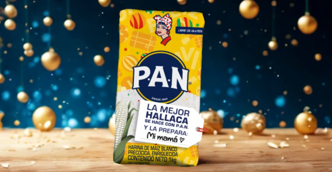 El nuevo empaque navideño de P.A.N. ensalza a las mejores hallacas
