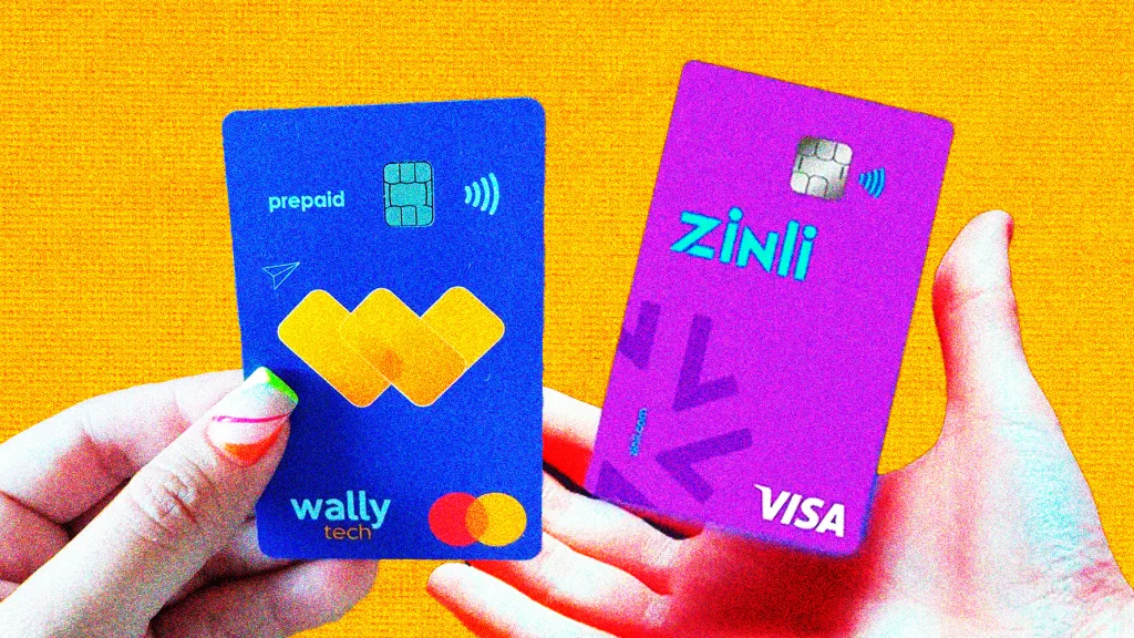 Zinli y wally billetera digital que ofrece tarjetas