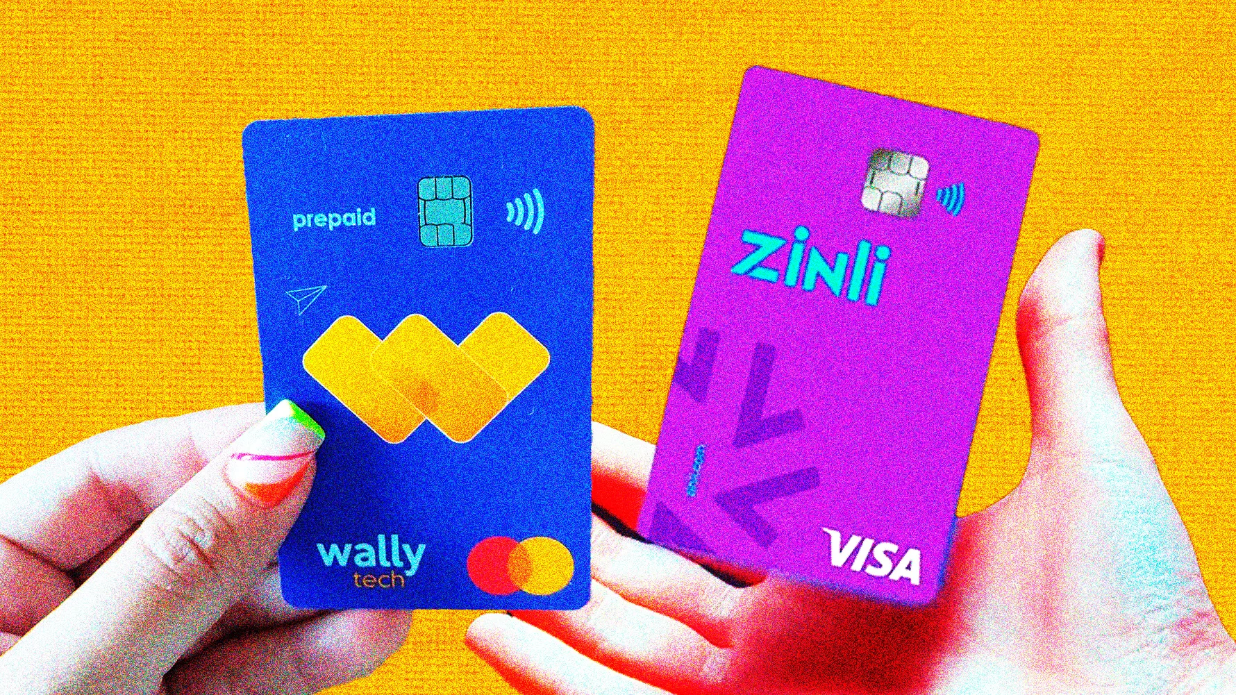 Zinli y wally billetera digital que ofrece tarjetas