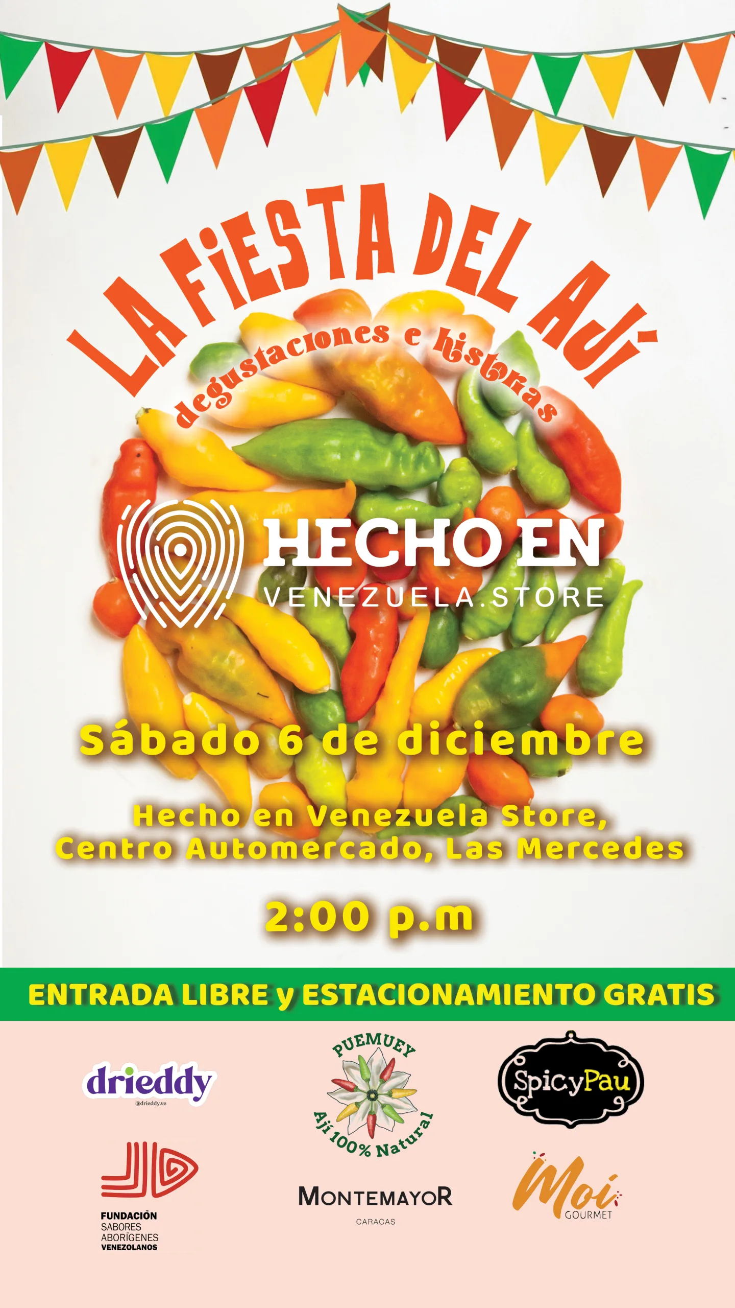 La Fiesta del Ají se celebra este sábado en Las Mercedes