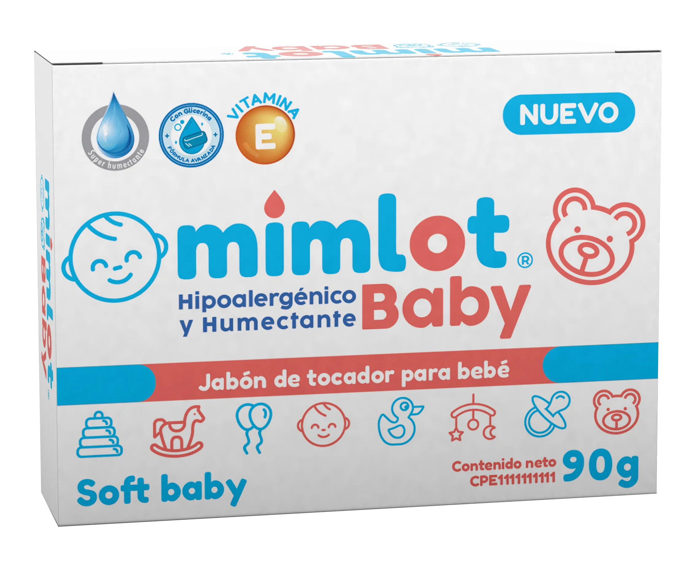 La marca venezolana Mimlot anuncia el lanzamiento de su nueva línea de jabones de tocador para bebé, disponibles en dos presentaciones: Sweet Baby (aroma dulce) y Soft Baby (aroma suave).