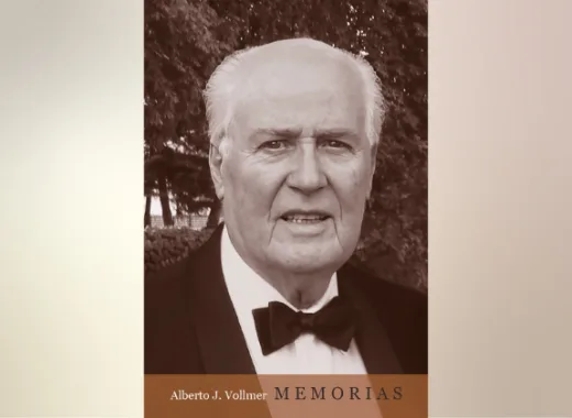 Don Alberto J. Vollmer presentará sus memorias