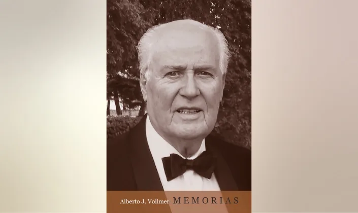 Don Alberto J. Vollmer presentará sus memorias