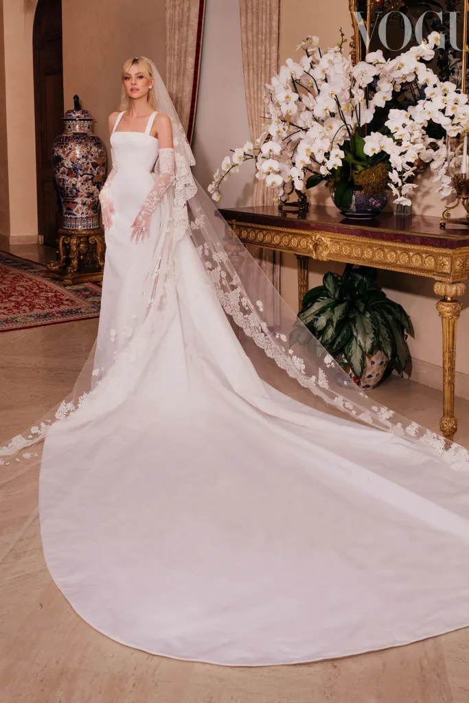 Vestido de la esposa de Brooklyn Beckham