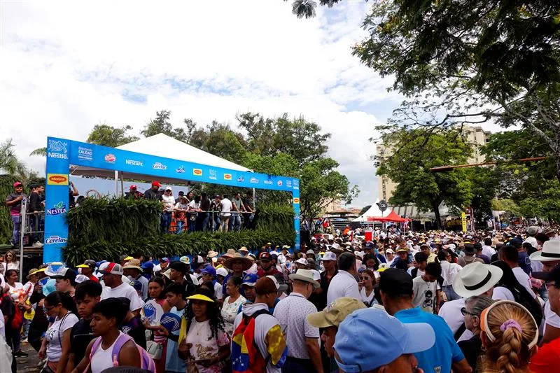 Nestlé celebró con la Divina Pastora sus 65 años de operaciones en Lara