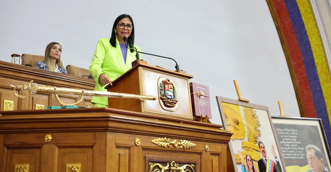 Delcy Rodríguez: "La ley de Hidrocarburos permitirá la felicidad de nuestro pueblo"