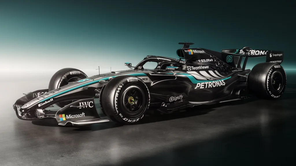 W17 de Mercedes. Foto: Mercedes