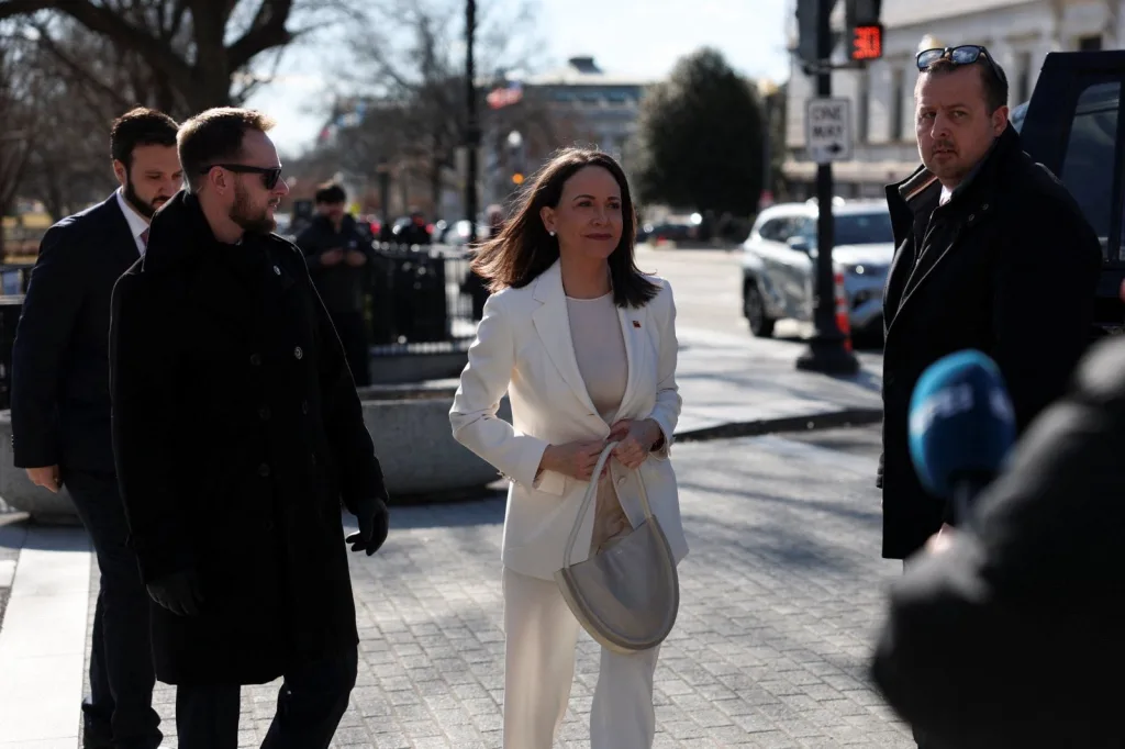María Corina Machado se reunió con Donald Trump en la Casa Blanca