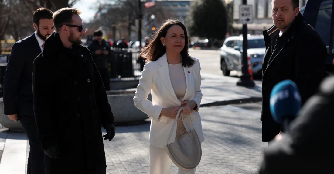 María Corina Machado se reunió con Donald Trump en la Casa Blanca