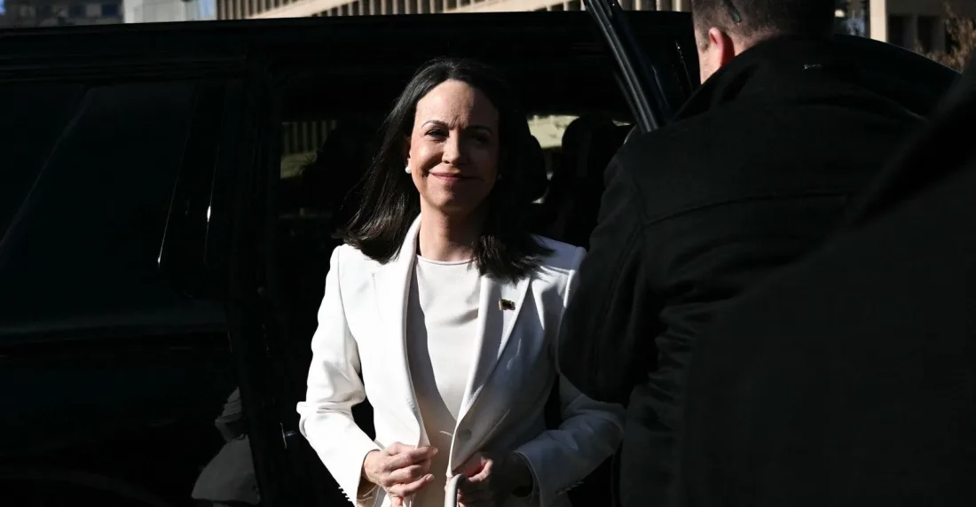 Trump sobre María Corina Machado: "Es una mujer maravillosa que ha pasado por mucho" María Corina Machado se reunió con Donald Trump en la Casa Blanca