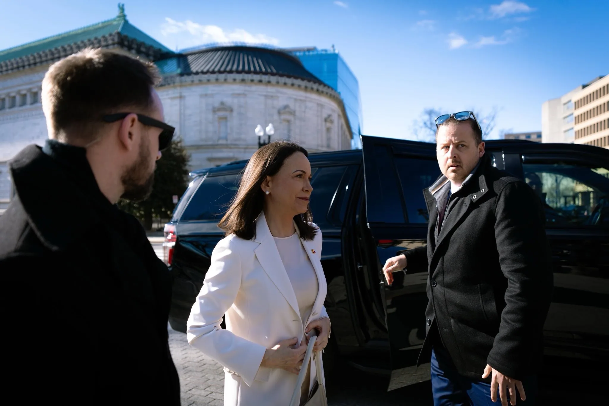 María Corina Machado se reunió con Donald Trump en la Casa Blanca