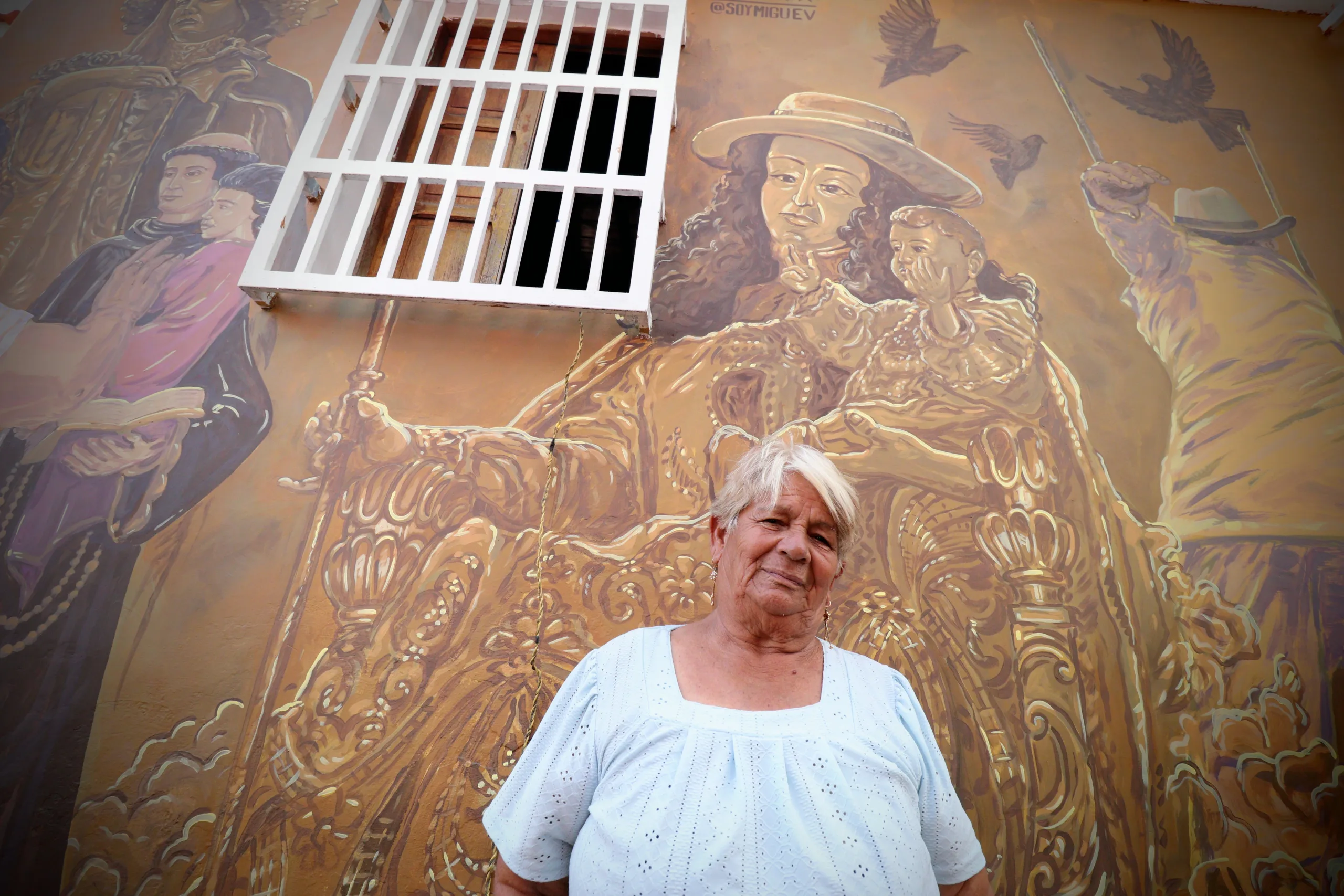 Los rostros de los fieles de la Divina Pastora 