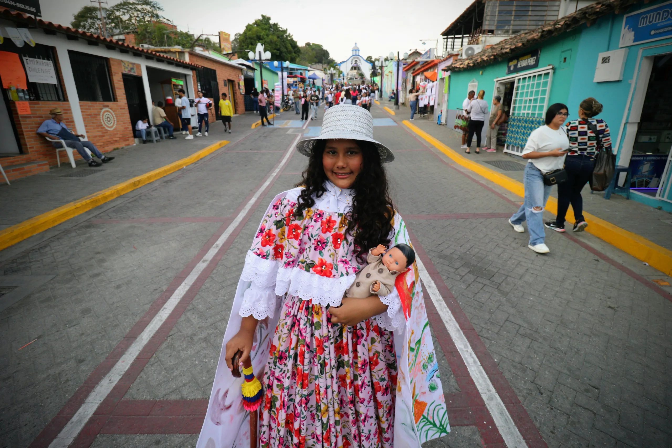 Los rostros de los fieles de la Divina Pastora 