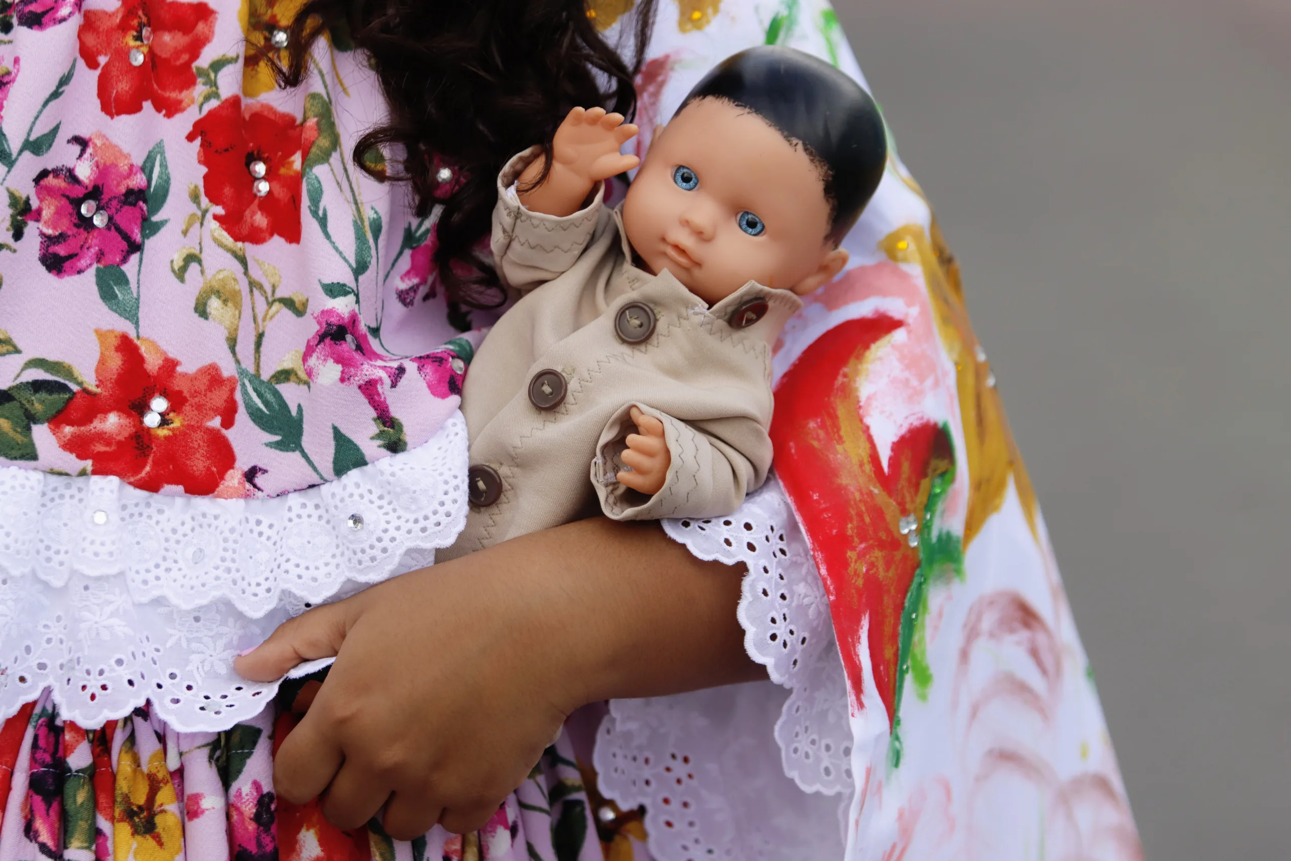 Los rostros de los fieles de la Divina Pastora 