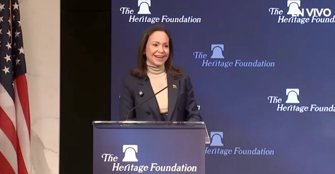 María Corina Machado: "Hoy podemos decir que sí estamos al borde de la libertad"