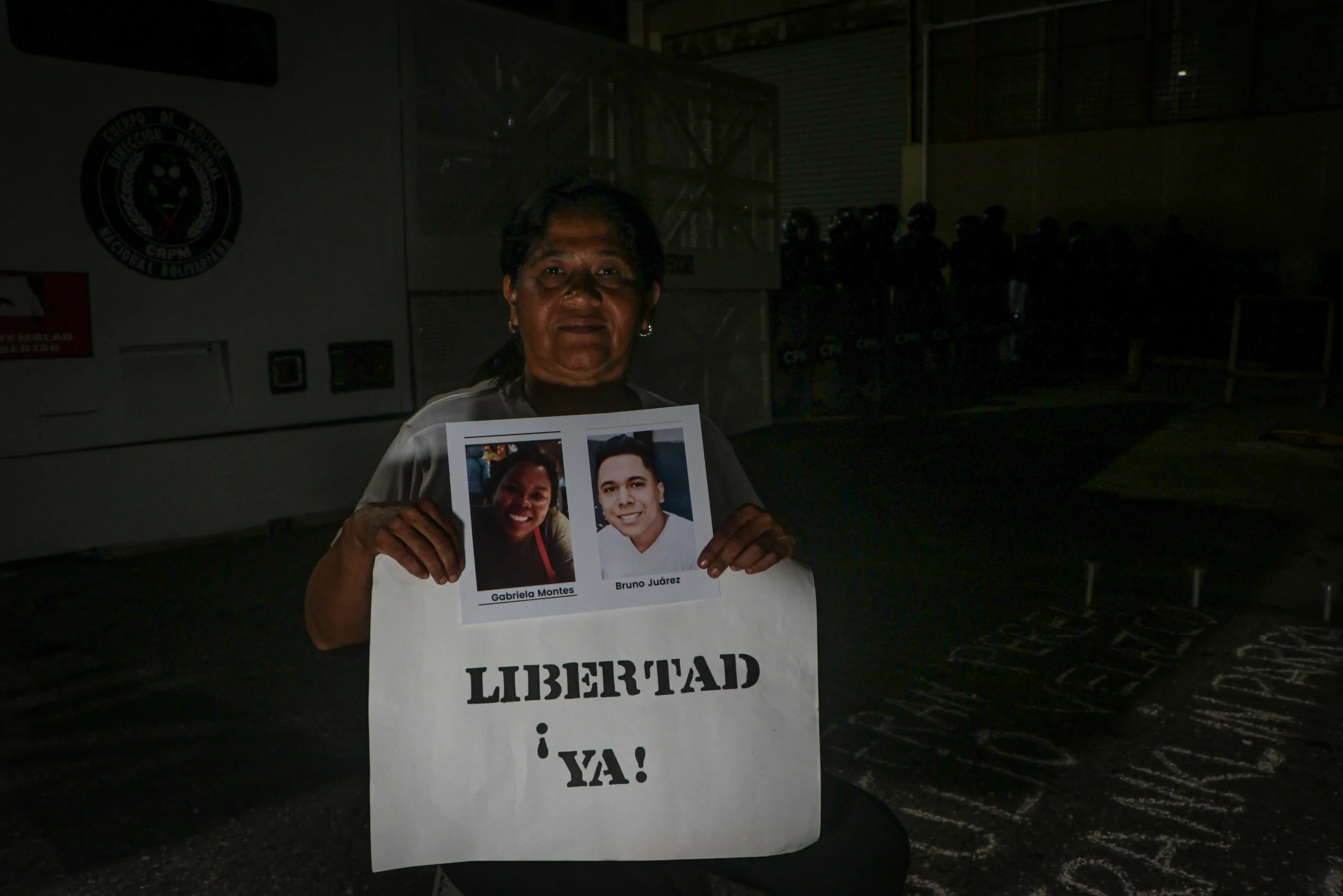Venezolanos exigen la pronta excarcelación de cientos de presos políticos. Fotos Daniel Hernández
