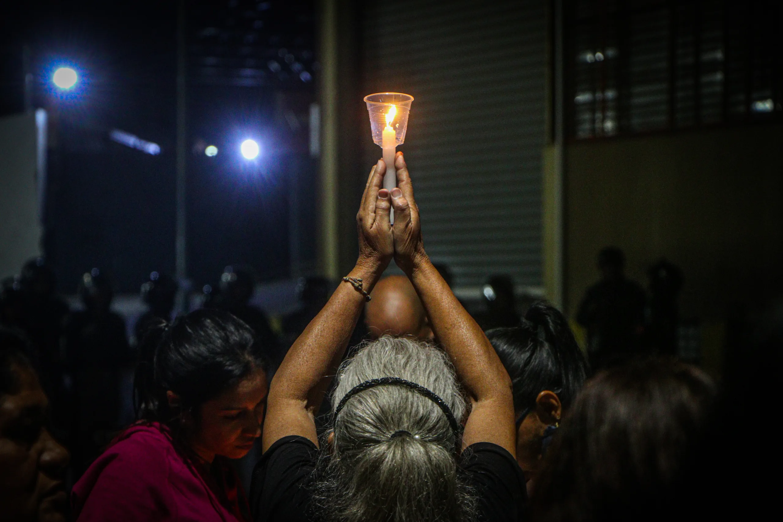 Venezolanos exigen la pronta excarcelación de cientos de presos políticos. Fotos Daniel Hernández