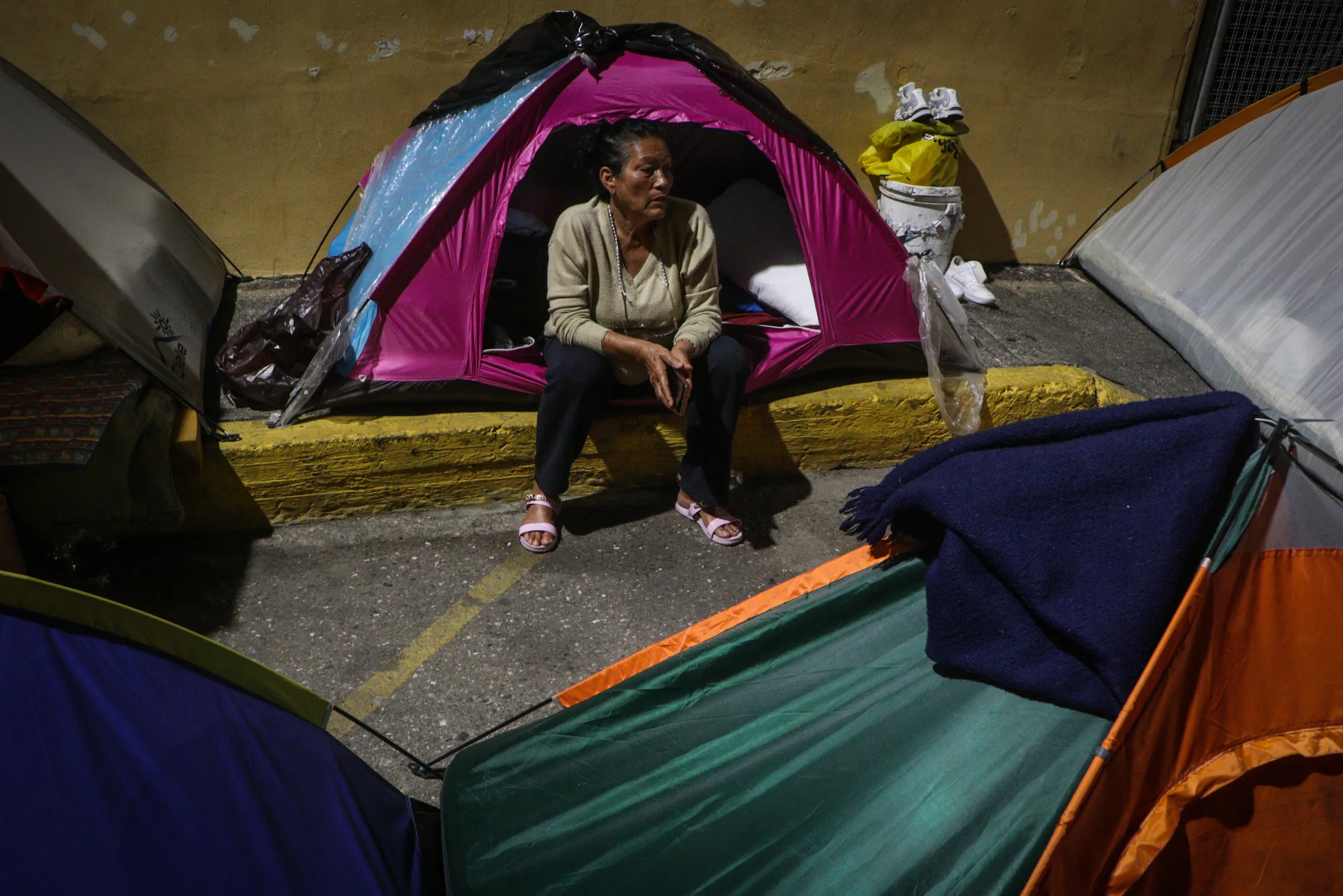 Venezolanos exigen la pronta excarcelación de cientos de presos políticos. Fotos Daniel Hernández