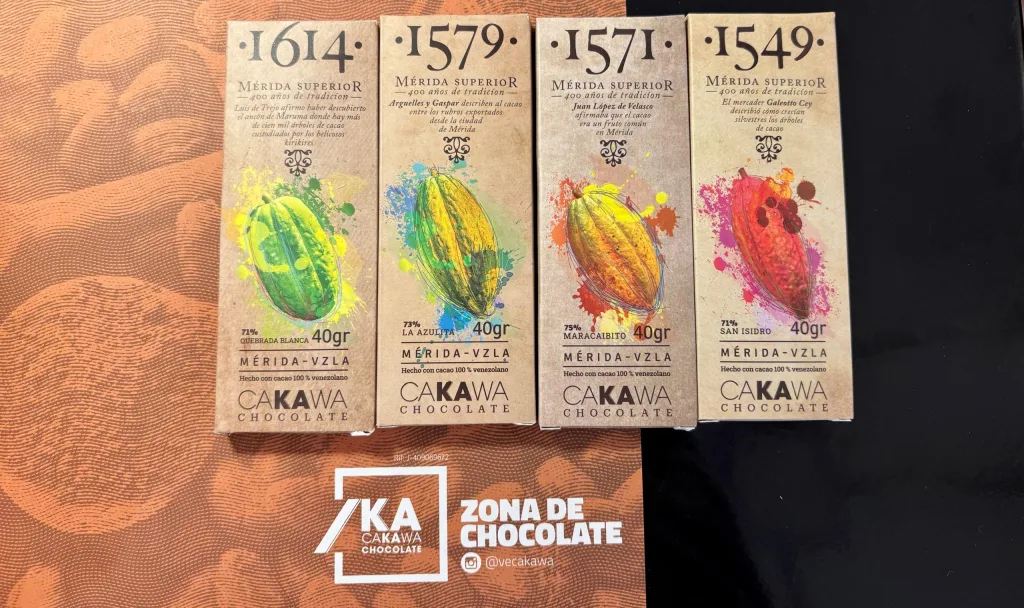 Mérida de Cakawa: la colección de chocolates que afirma que el cacao venezolano es andino