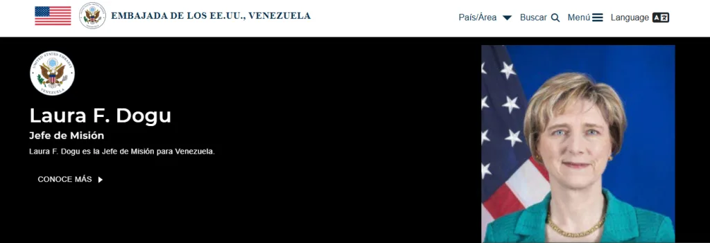 Laura Dogu: Venezuela ya tiene embajadora de Estados Unidos
