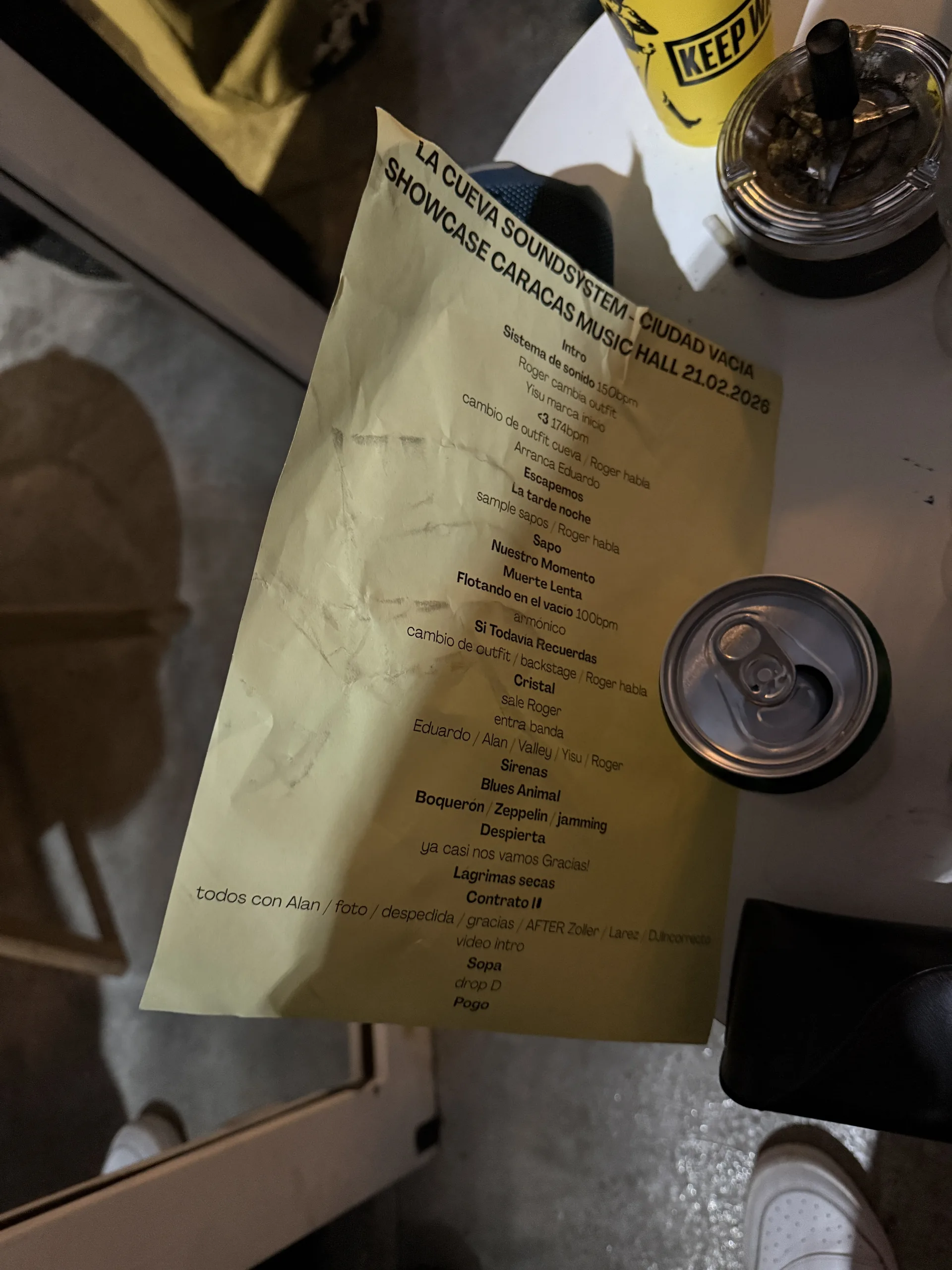 setlist La Cueva Soundsystem