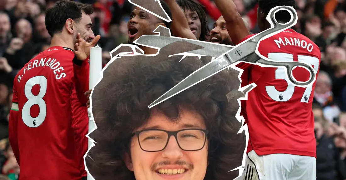 Frank Illet: el fan del Manchester United que espera 5 victorias del equipo para cortarse el pelo