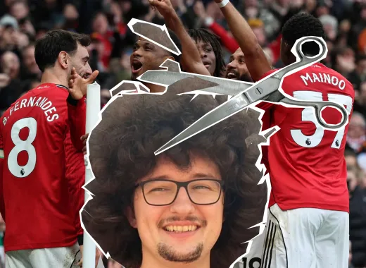 Frank Illet: el fan del Manchester United que espera 5 victorias del equipo para cortarse el pelo