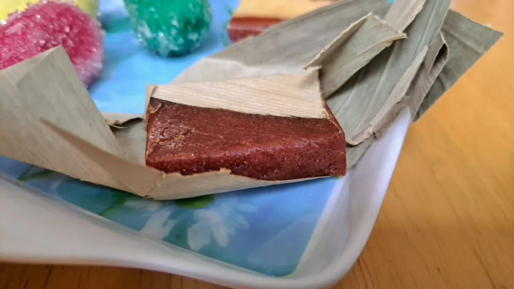 Bocadillo de plátano: dulce lingote mestizo