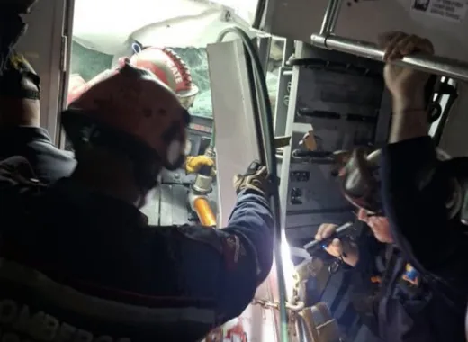 Descarrila y choca un ferrocarril en La Rinconada: hay al menos 10 heridos