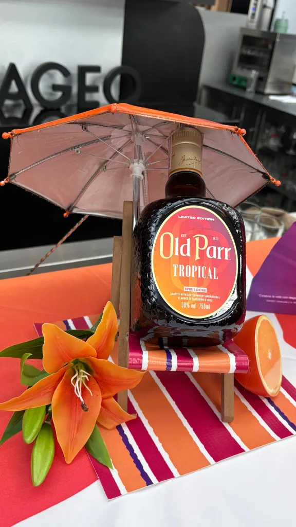Old Parr Tropical trae a Venezuela la fusión del whisky, el yuzu y la mandarina