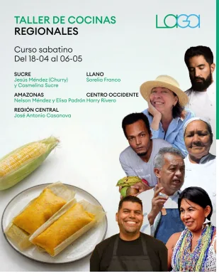 Las cocinas regionales se acercan a Caracas con el nuevo taller de LAGA UCAB