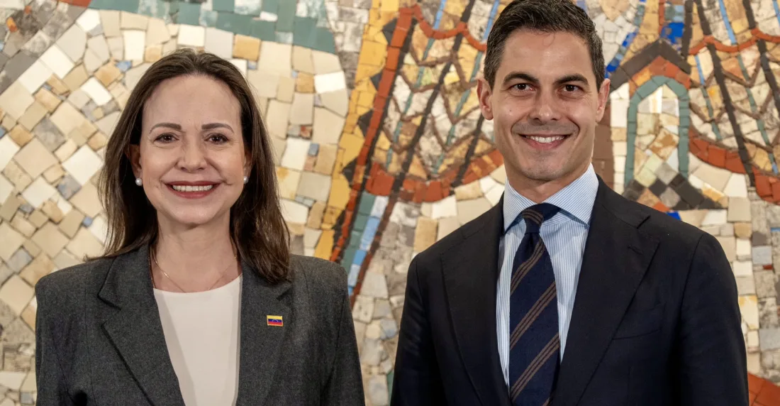 María Corina Machado y Rob Jetten ratificaron el apoyo de Países Bajos a la democracia en Venezuela