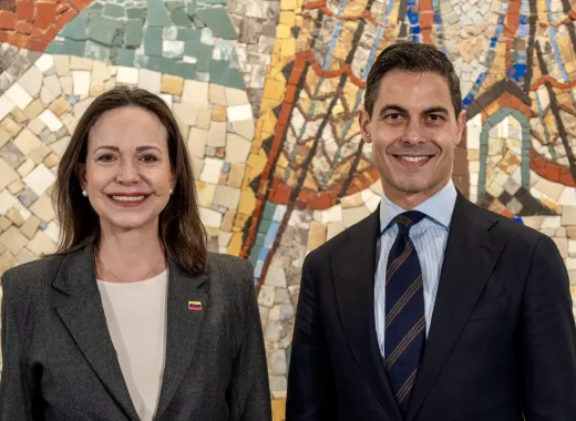 María Corina Machado y Rob Jetten ratificaron el apoyo de Países Bajos a la democracia en Venezuela