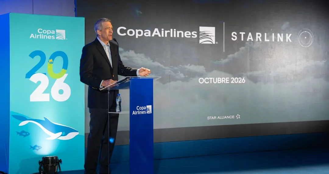 Copa Airlines genera 400 empleos nuevos en Panamá e integra Starlink