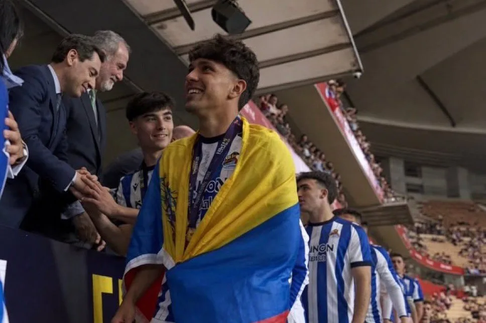 Jon Aramburu y Yangel Herrera son los primeros venezolanos en ganar la Copa del Rey