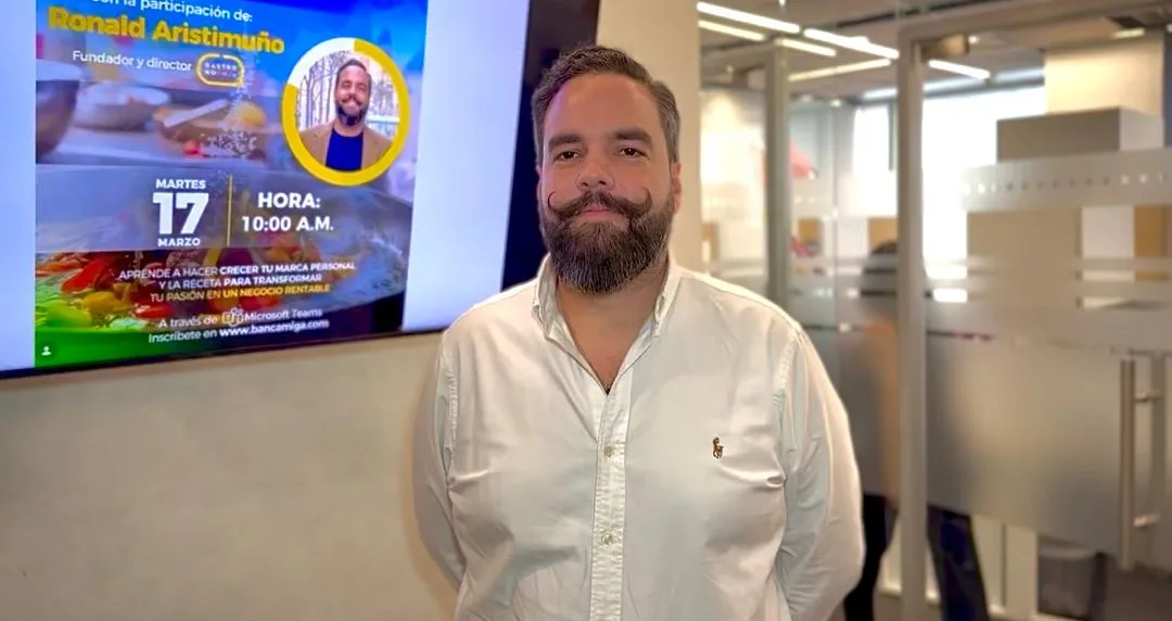 Ronald Aristimuño, fundador y director de Gastro No-mía.