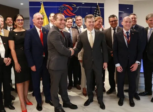 John Barrett se reunió con Venamcham para incluirlos en la "transformación" de Venezuela