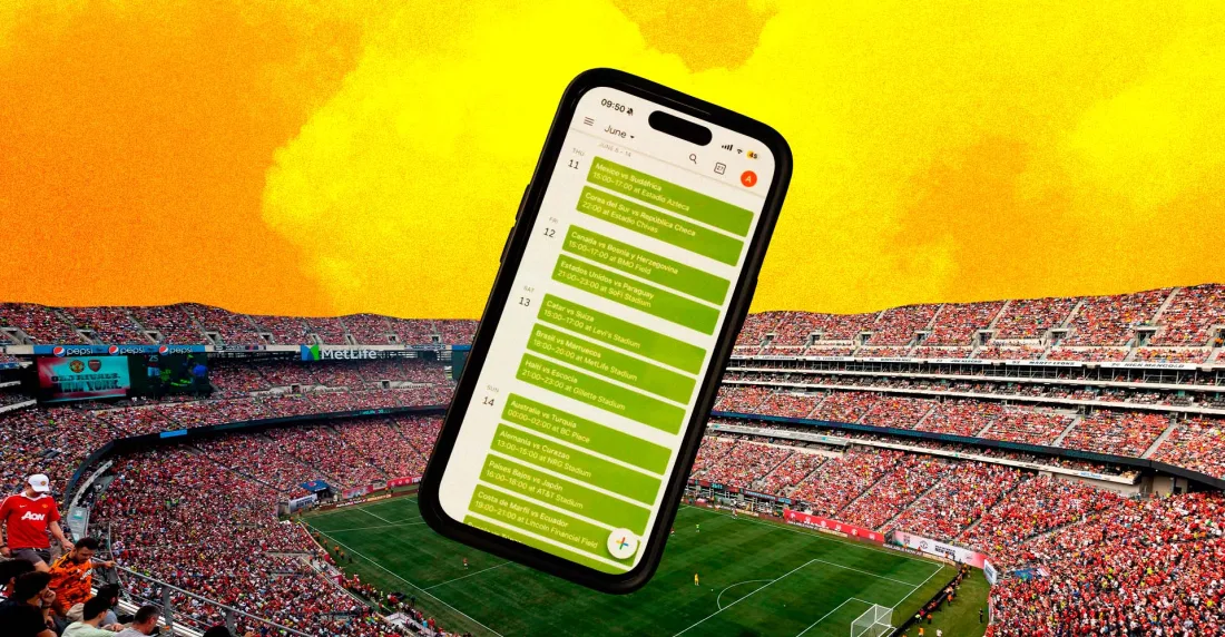 El Estímulo creó un calendario para que no te pierdas los horarios de los juegos del Mundial 2026