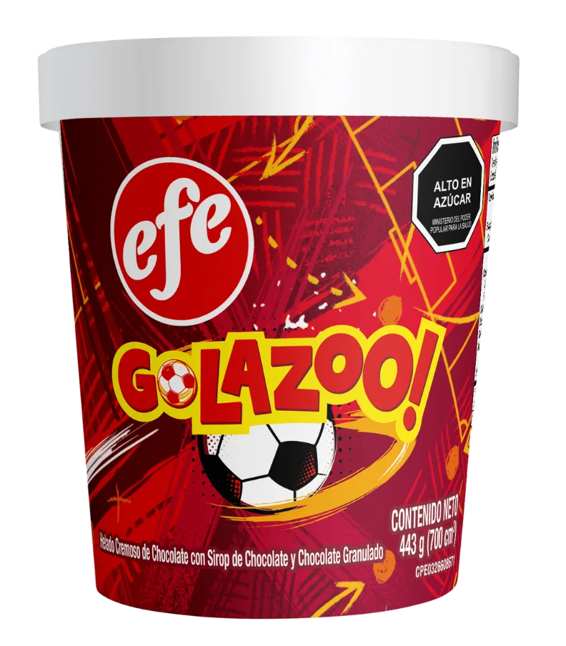 Regresa el Golazoo de Efe para celebrar los 100 años de la marca y la Copa Mundial @miheladoefe. golazoo