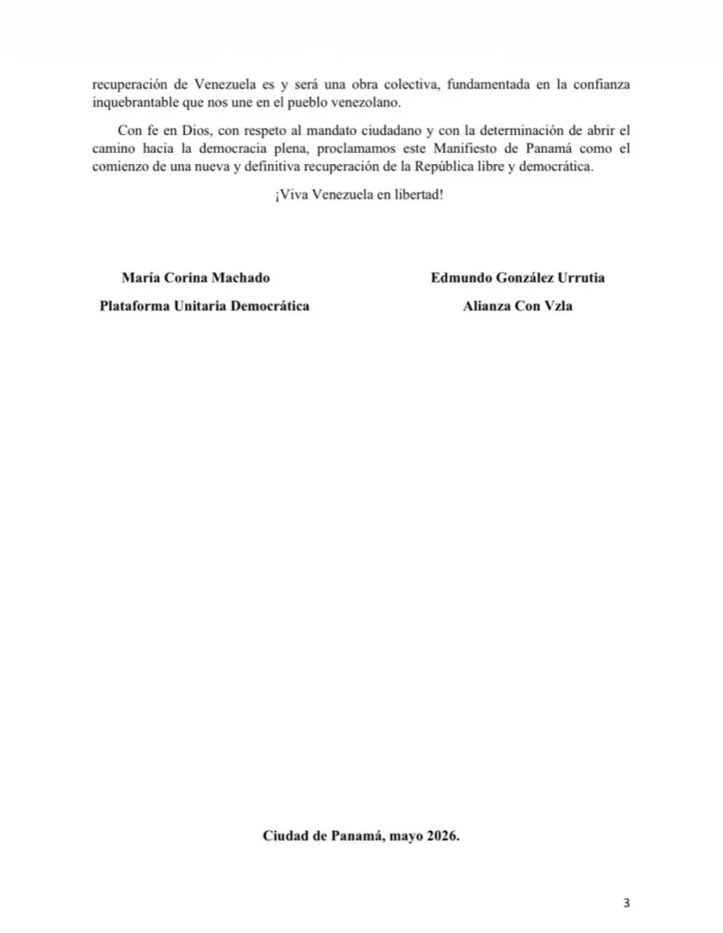 manifiesto de panamá
